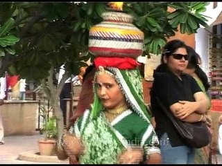 Balancing art of Matka dance in India!