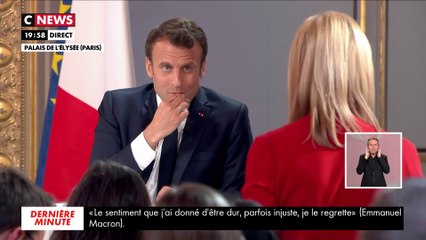 Emmanuel Macron répond à Laurence Ferrari
