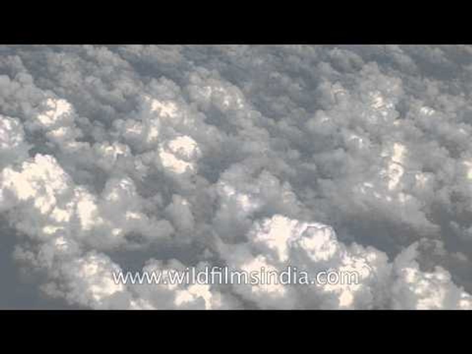 Clouds over West Bengal, from a plane