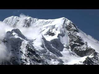 High peaks of Tibetan plateau in north Sikkim