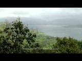 Energetic clouds in monsoon time lapse near Mahabaleshwar