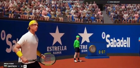 N.Jarry vs G.Dimitrov | ATP Barcelona Highlights