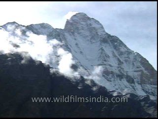 The summits of Nanda devi