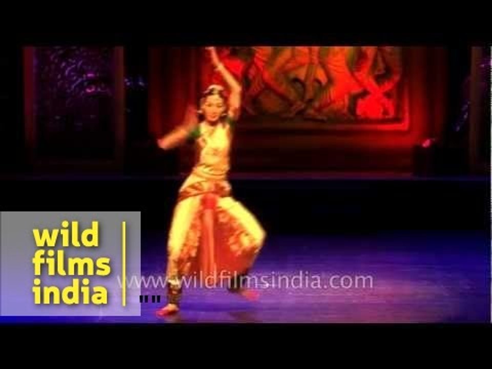 Not Indians but foreigners dancing the Indian classical way!