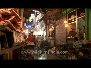 INA fish and meat market, Delhi: time lapse