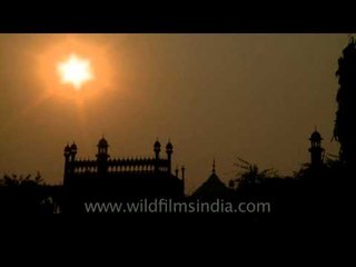 Namaz time at Jama Masjid on the day of Eid al-Adha
