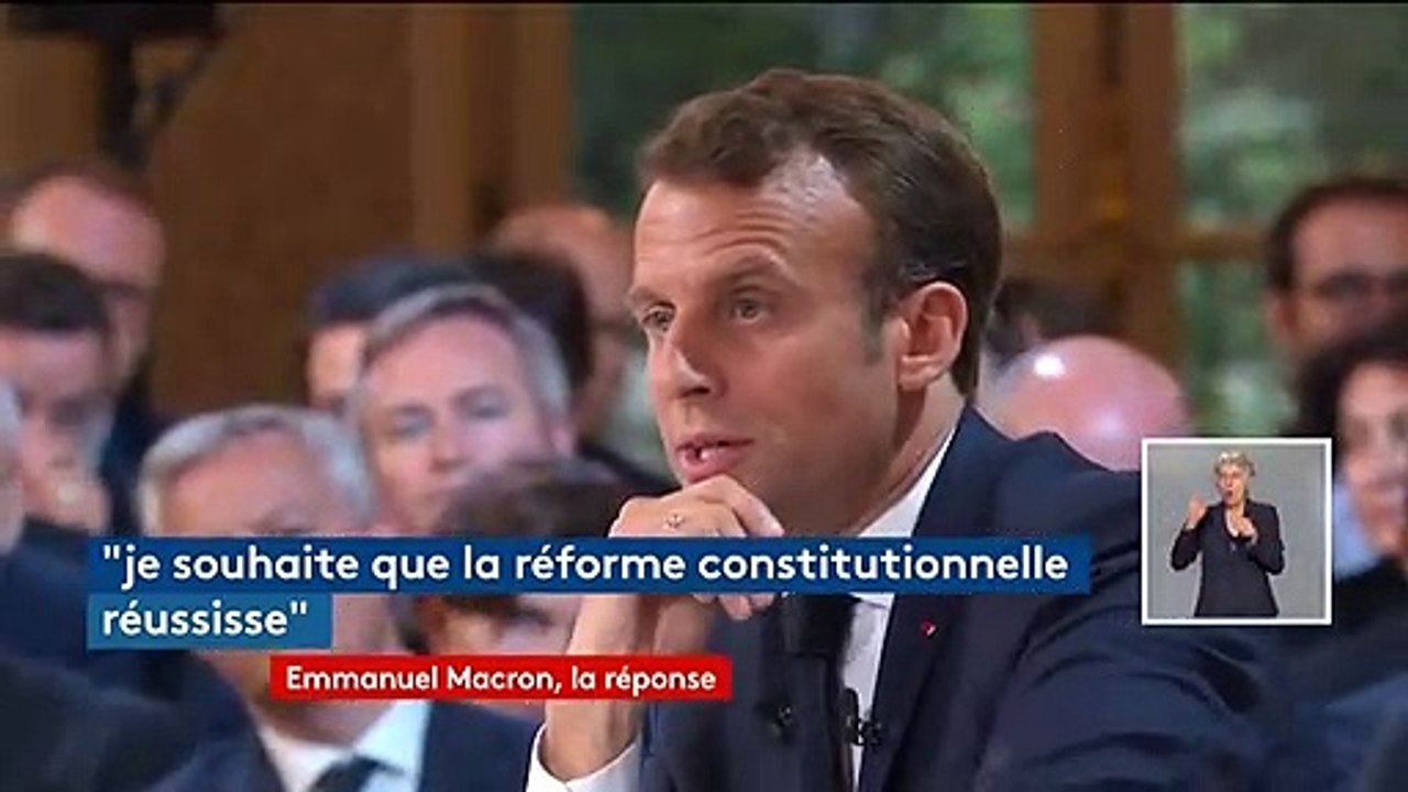 Emmanuel Macron "pense qu'il faut supprimer l'ENA" pour "bâtir quelque chose qui fonctionne mieux"