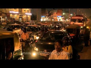 Time lapse of Delhi's traffic during Ganesh Chaturthi!
