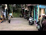 Shops alongside the steep roads of Landour bazaar!