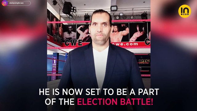 Lok Sabha Elections 20919: Wrestler Khali gears up for some election mania in Bengal