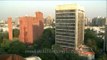 Connaught Place and Parliament Street buildings, New Delhi