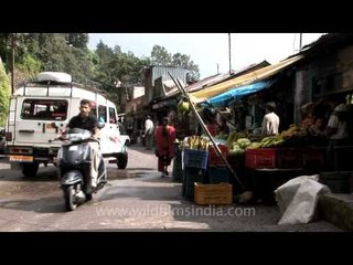 Bazaar on the hill - Landour Bazaar, Uttarakhand
