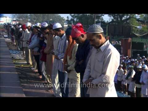 Religious congregation of Muslims on Eid al-Adha