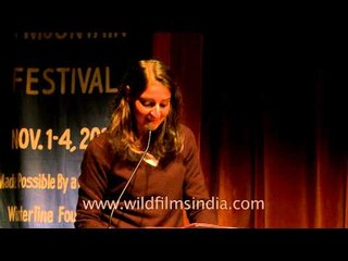 Pia Singh speaking at Mussoorie Writers Mountain Festival - Part 1