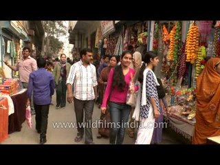 Diwali sales at Fatehpur Beri Market Place, Delhi