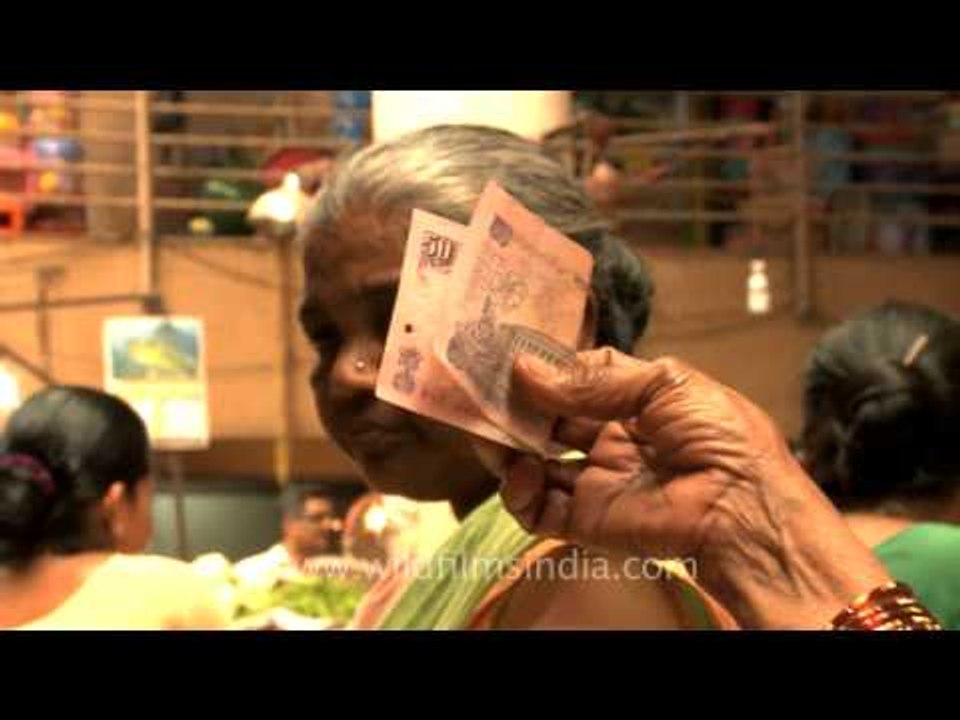 Female vegetable vendors of Panaji, Goa