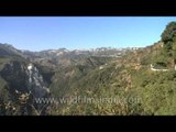Generating electricity from a waterfall below Mussoorie