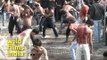 Shia muslims beat their chests during Muharram
