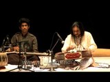 Bhajan Sopori plays stringed instrument - the Santoor