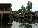 Dal Lake, Srinagar, with house boats