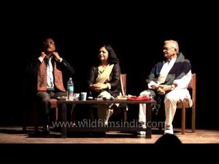 Discussion between Gulzar, Pawan Verma & Sukrita Paul Kumar, at Mussoorie Writers' Festival - Part 1