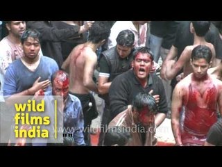 Festival of self-flagellation: Muharram