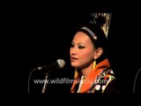 Tetseo Sisters' performing Li at the Mussoorie Writers' Festival 2012