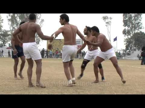 'Kabaddi' match at rural olympics