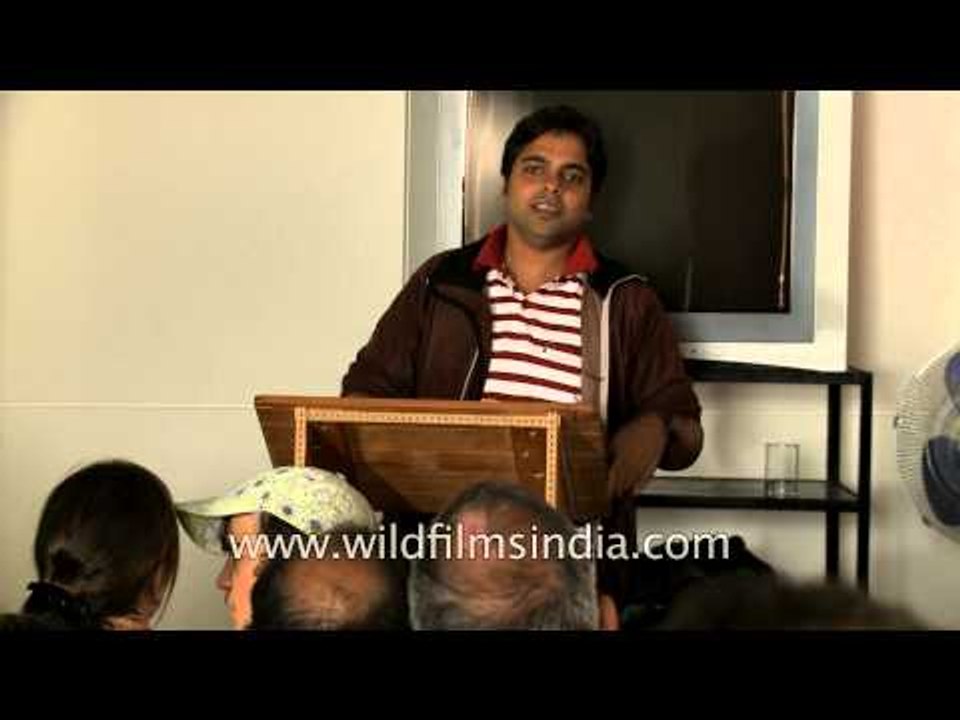 Rajarshi Chakraborty speaking at Mussoorie Writers' Festival Part - 8