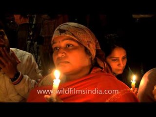 Indian youth on the street to protest the recent violence against girl in Delhi