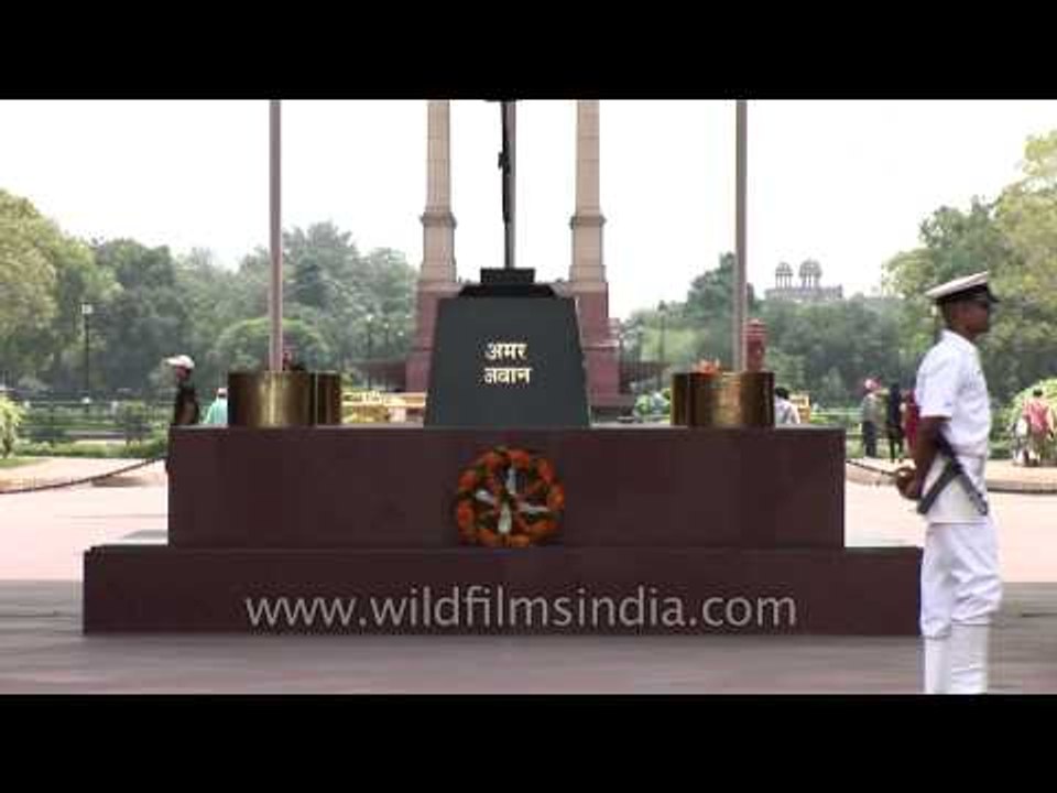 Remembering the martyrs - Amar Jawan Jyoti