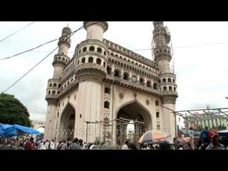 The grand Charminar of Hyderabad