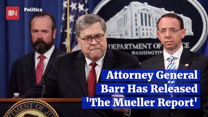 AG Barr Has Released The Mueller Report And The Press Reacts