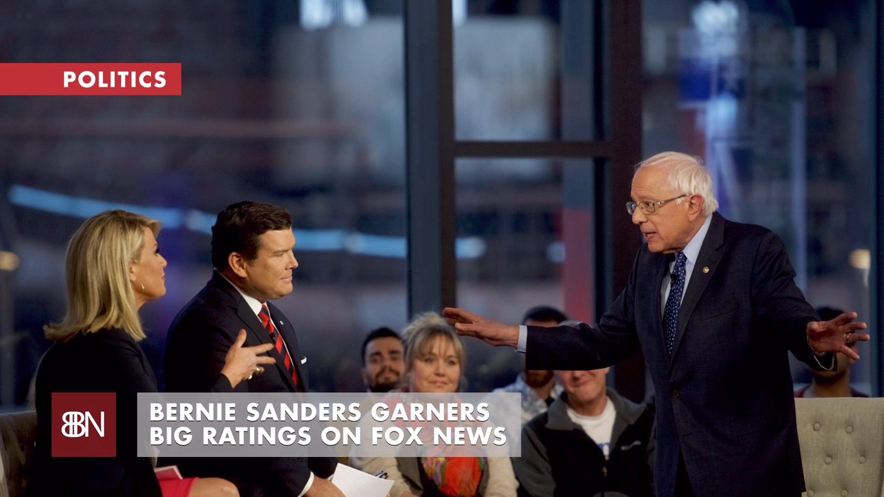 2020 Democratic Candidate Bernie Sanders Visits Fox News
