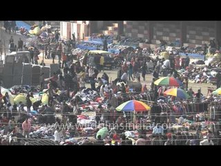 Rush at Christmas Bazaar in Nagaland