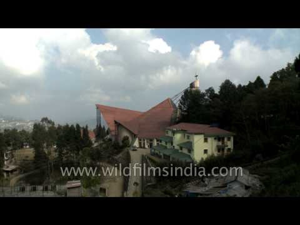 Standing magnificently on Aradura Hills - Kohima cathedral