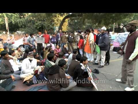 Delhi physical assault case: Protesters gather at Jantar Mantar
