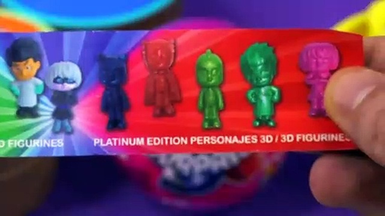 Play Doh Ice Cream Cups Pj masks Trolls Surprise Toys Zuru 5 Cars Kinder Surprise Eggs