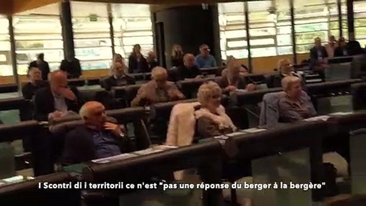Bastia : I Scontri di i territorii ce n'est "pas une réponse du berger à la bergère"