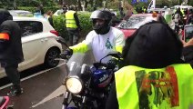 Besançon : les motards en colère rejoignent le mouvement des gilets jaunes devant le parc Michaud