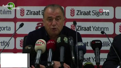 Fatih Terim, "İlahi adalet" dedi ve güldü