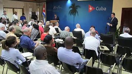 EEUU quiere asfixiar a Cuba, dice el canciller de la isla