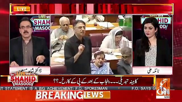 Imran Khan Is Happy With Hafeez Sheikh Says Shahid Masood