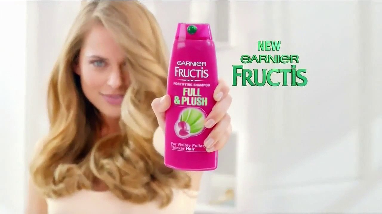 Garnier Fructis Full Plush ad - Flat (2015)