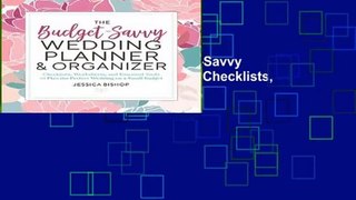 [BEST SELLING]  The Budget-Savvy Wedding Planner   Organizer: Checklists, Worksheets, and