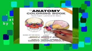 [MOST WISHED]  The Anatomy Coloring Book by Wynn Kapit