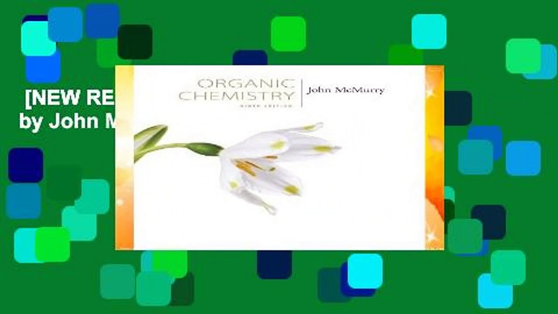 ⁣[NEW RELEASES]  Organic Chemistry by John McMurry