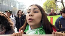 Estudiantes chilenos marchan en rechazo a leyes de Piñera