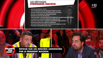 Mesures annoncées par Macron : Mounir Mahjoubi interpellé par des gilets jaunes !