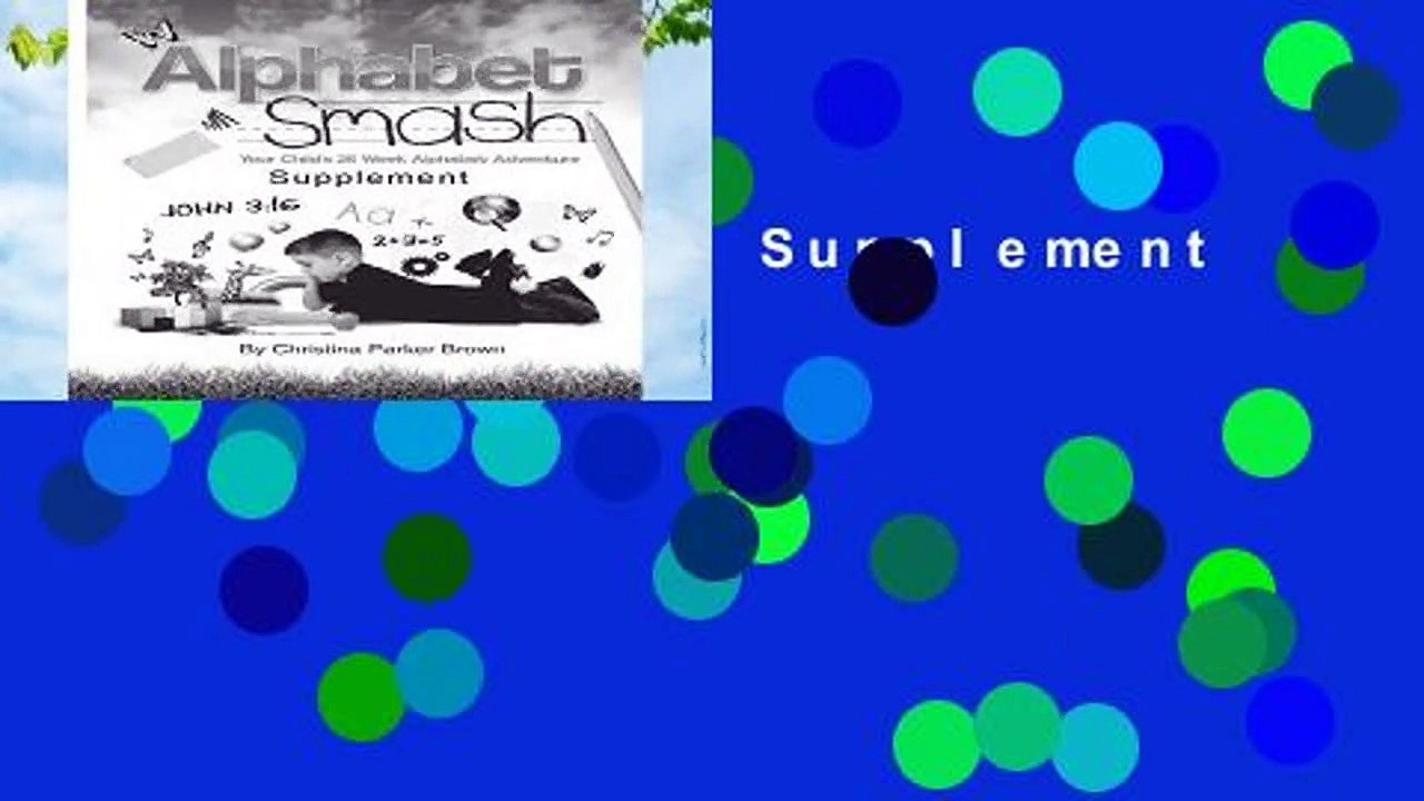 Alphabet Smash Supplement